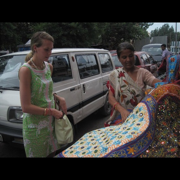 LILLY PULITZER CRABBY SHIFT DRESS 2 *RARE* - Picture 6 of 6